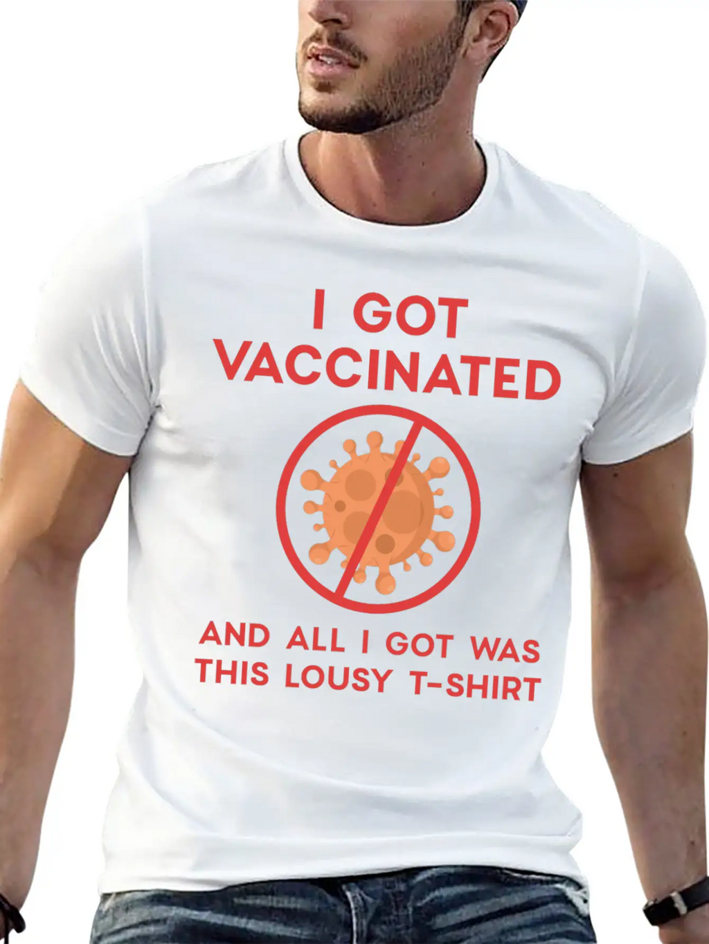 I Got Vaccinated Relaxed Everyday Tee – Lightweight And Durable Cotton