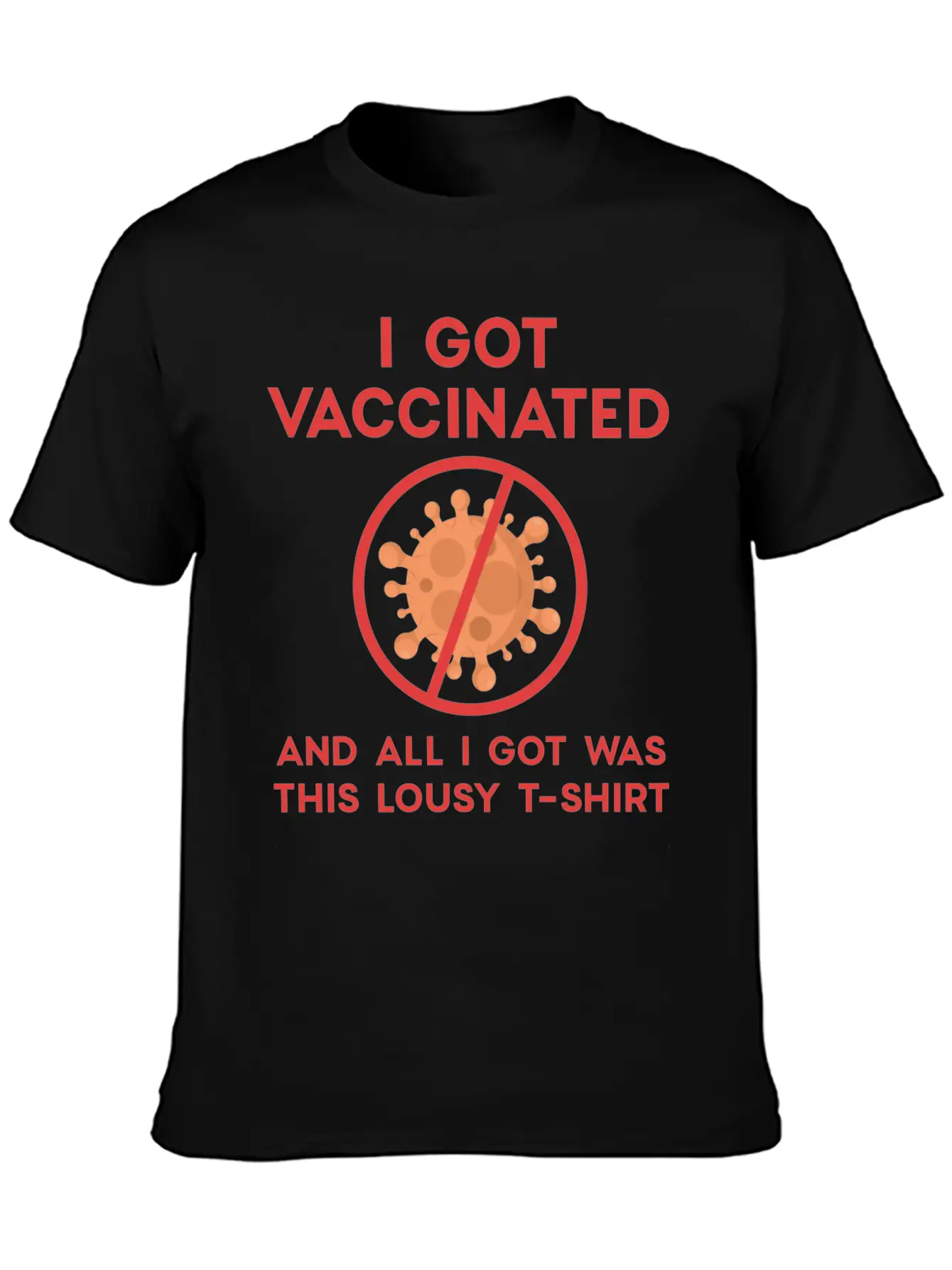 I Got Vaccinated Relaxed Everyday Tee – Lightweight And Durable Cotton