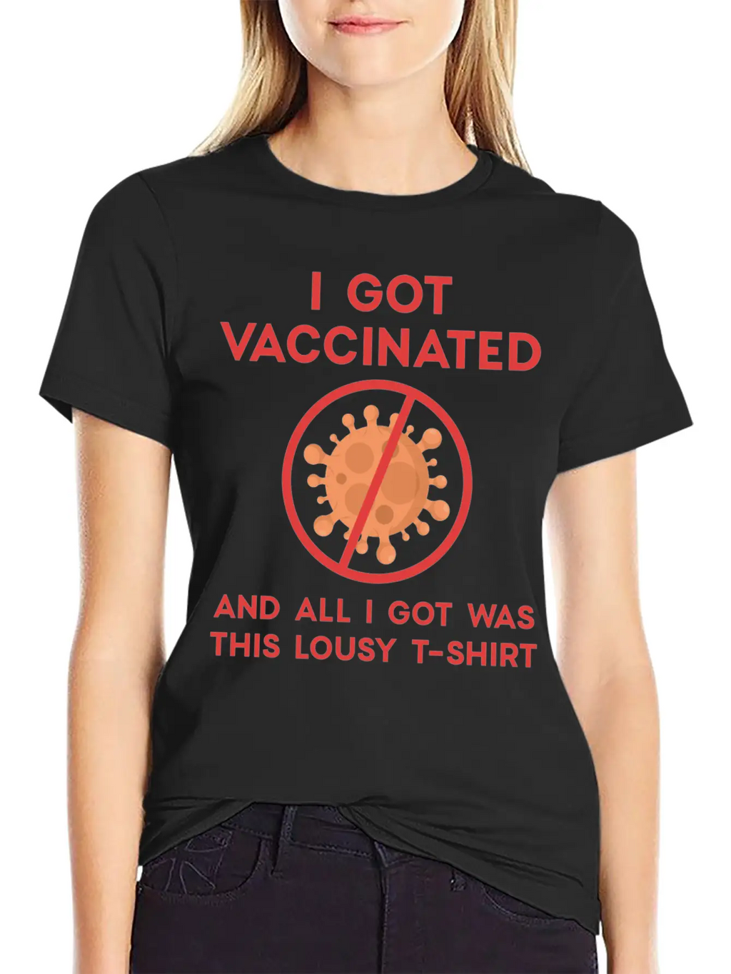 I Got Vaccinated Relaxed Everyday Tee – Lightweight And Durable Cotton