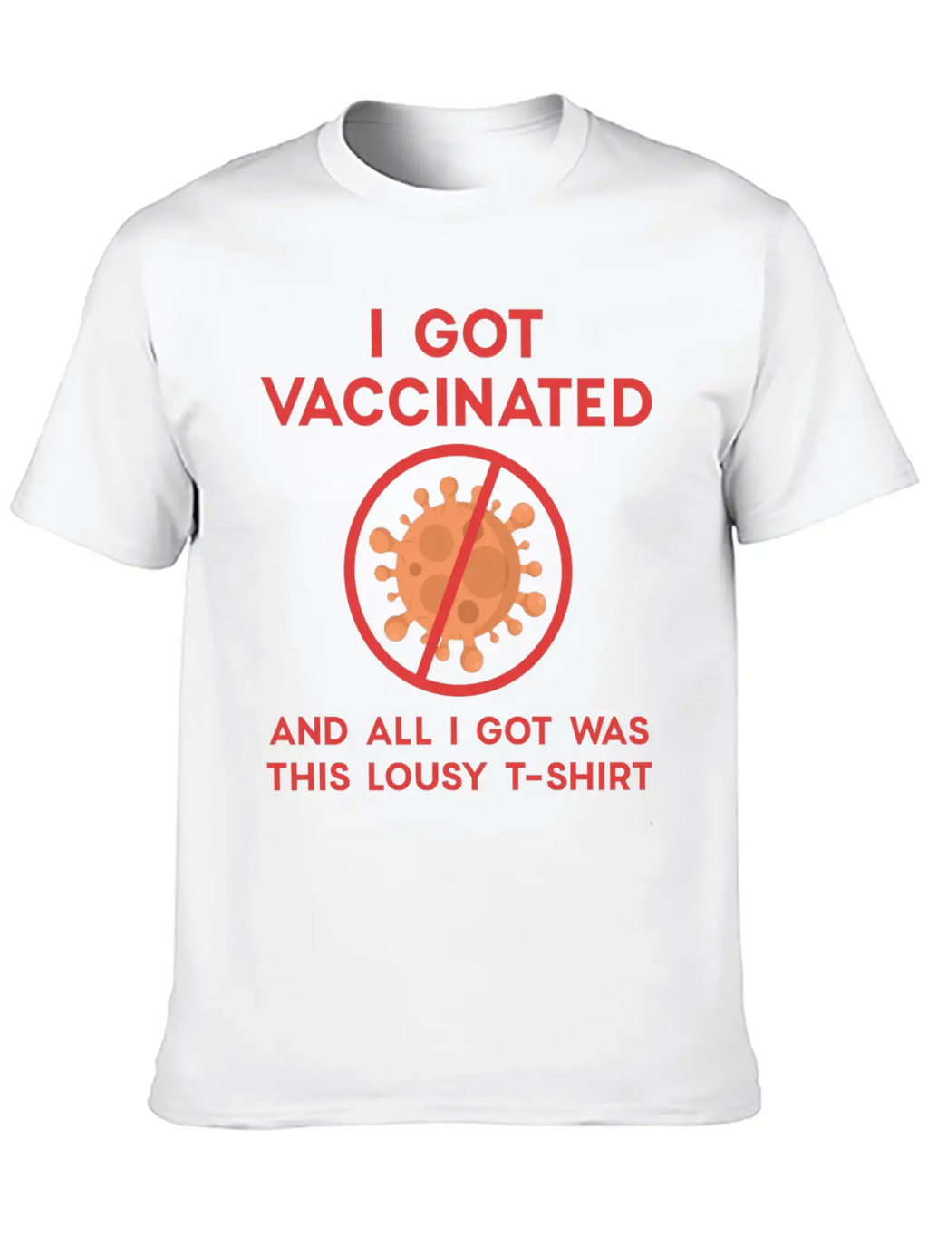 I Got Vaccinated Relaxed Everyday Tee – Lightweight And Durable Cotton