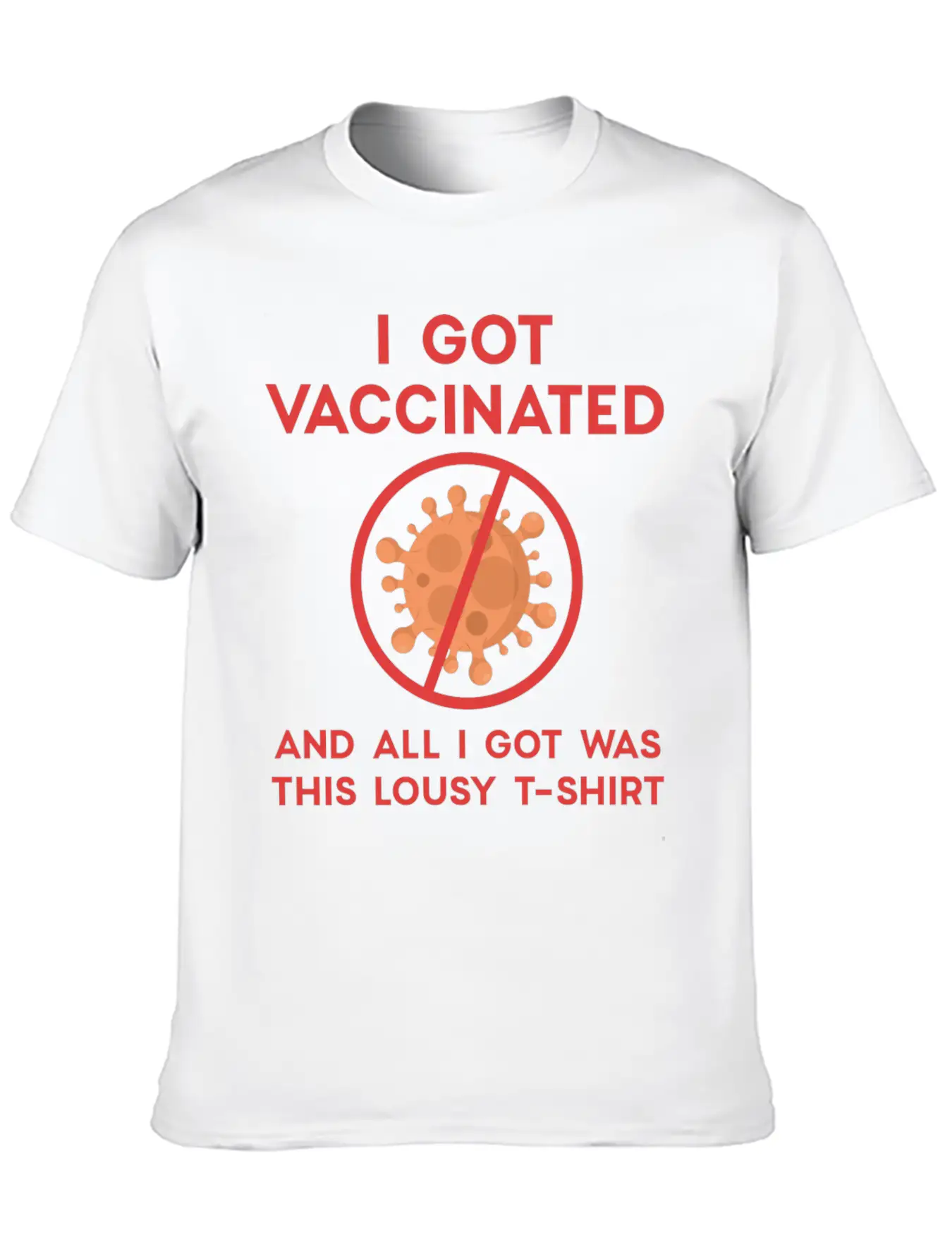 I Got Vaccinated Relaxed Everyday Tee – Lightweight And Durable Cotton