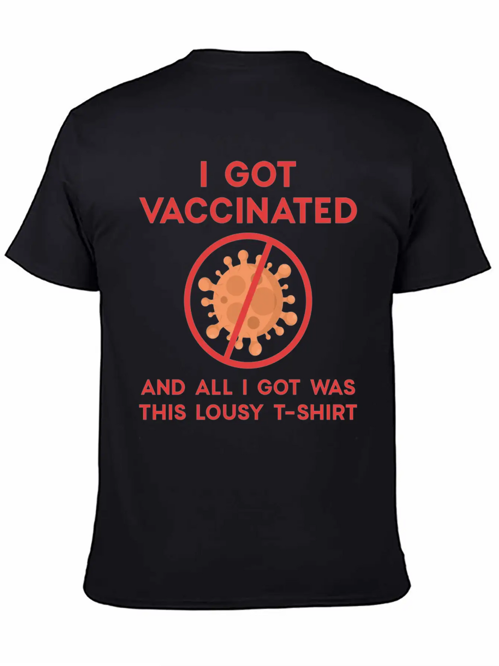I Got Vaccinated Relaxed Everyday Tee – Lightweight And Durable Cotton
