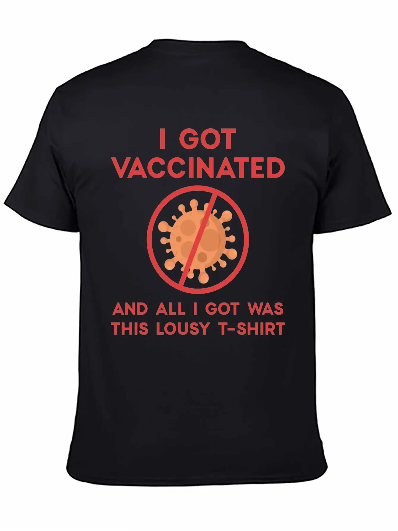 I Got Vaccinated Relaxed Everyday Tee – Lightweight And Durable Cotton