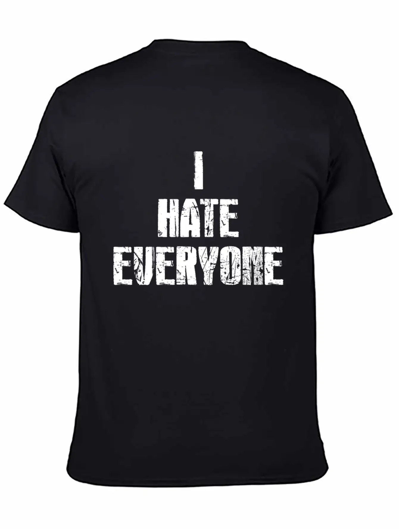 I Hate Everyone Essential Cotton Tee For Daily Outfits – Unisex Style
