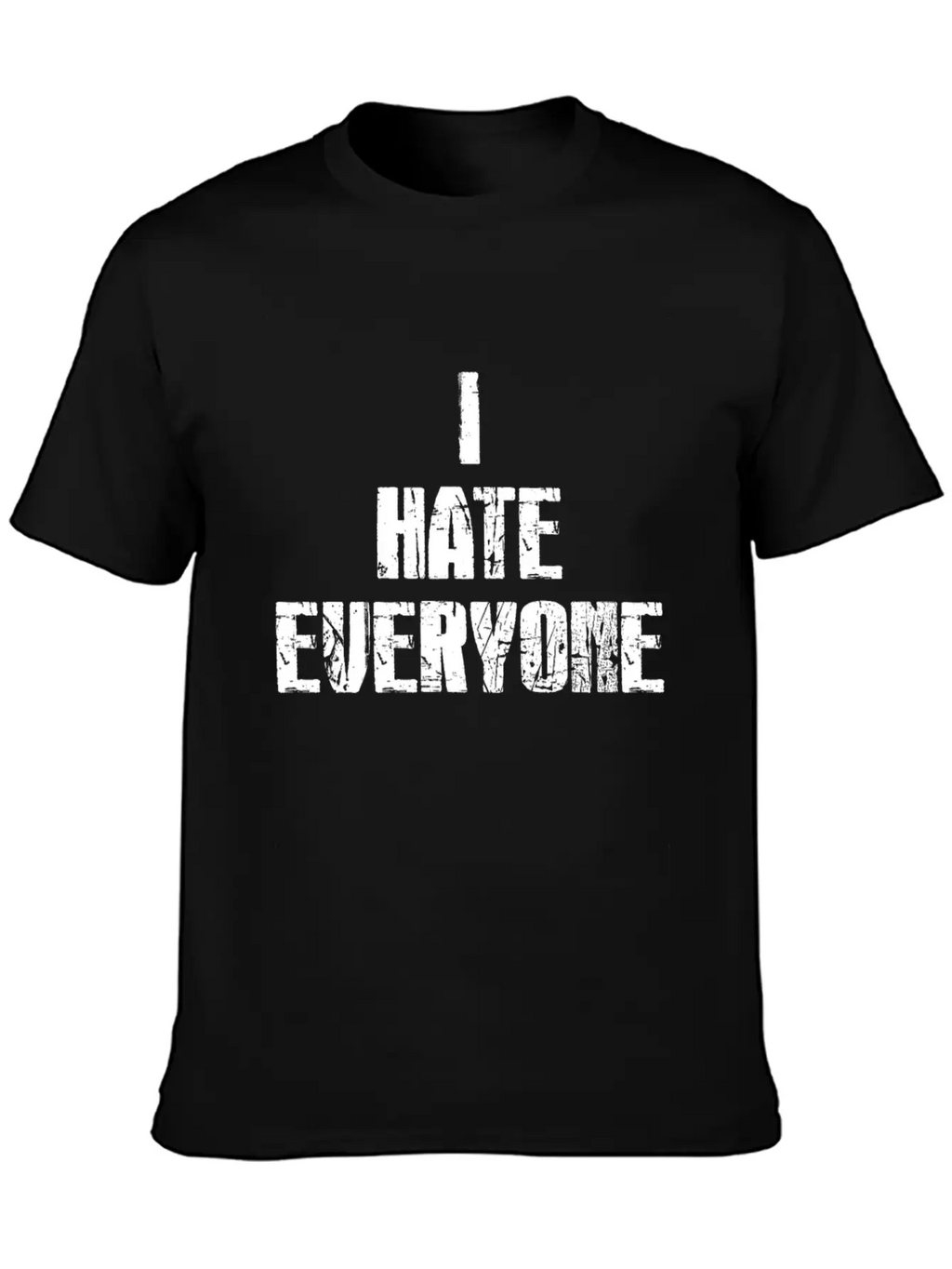 I Hate Everyone Essential Cotton Tee For Daily Outfits – Unisex Style