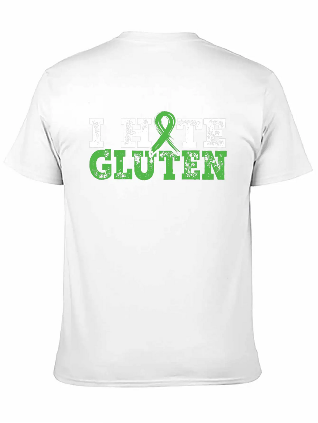 I Hate Gluten Celiac Disease Awareness Month Classic Cotton Tee – Unisex Comfort For Any Season