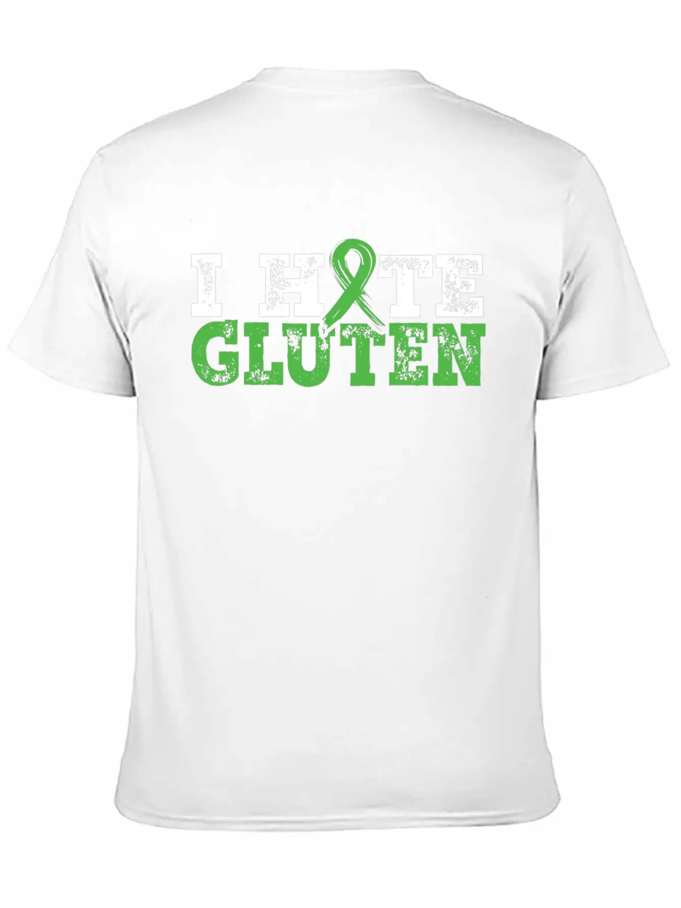 I Hate Gluten Celiac Disease Awareness Month Classic Cotton Tee – Unisex Comfort For Any Season