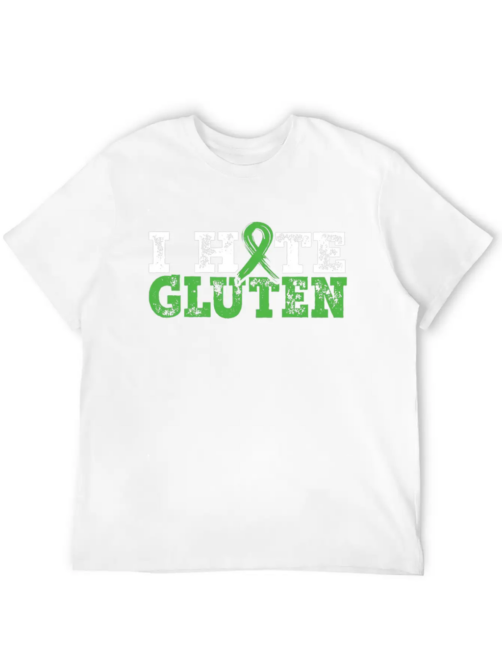 I Hate Gluten Celiac Disease Awareness Month Classic Cotton Tee – Unisex Comfort For Any Season