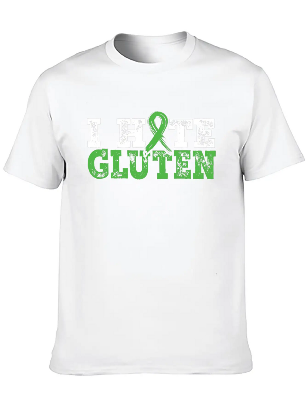 I Hate Gluten Celiac Disease Awareness Month Classic Cotton Tee – Unisex Comfort For Any Season