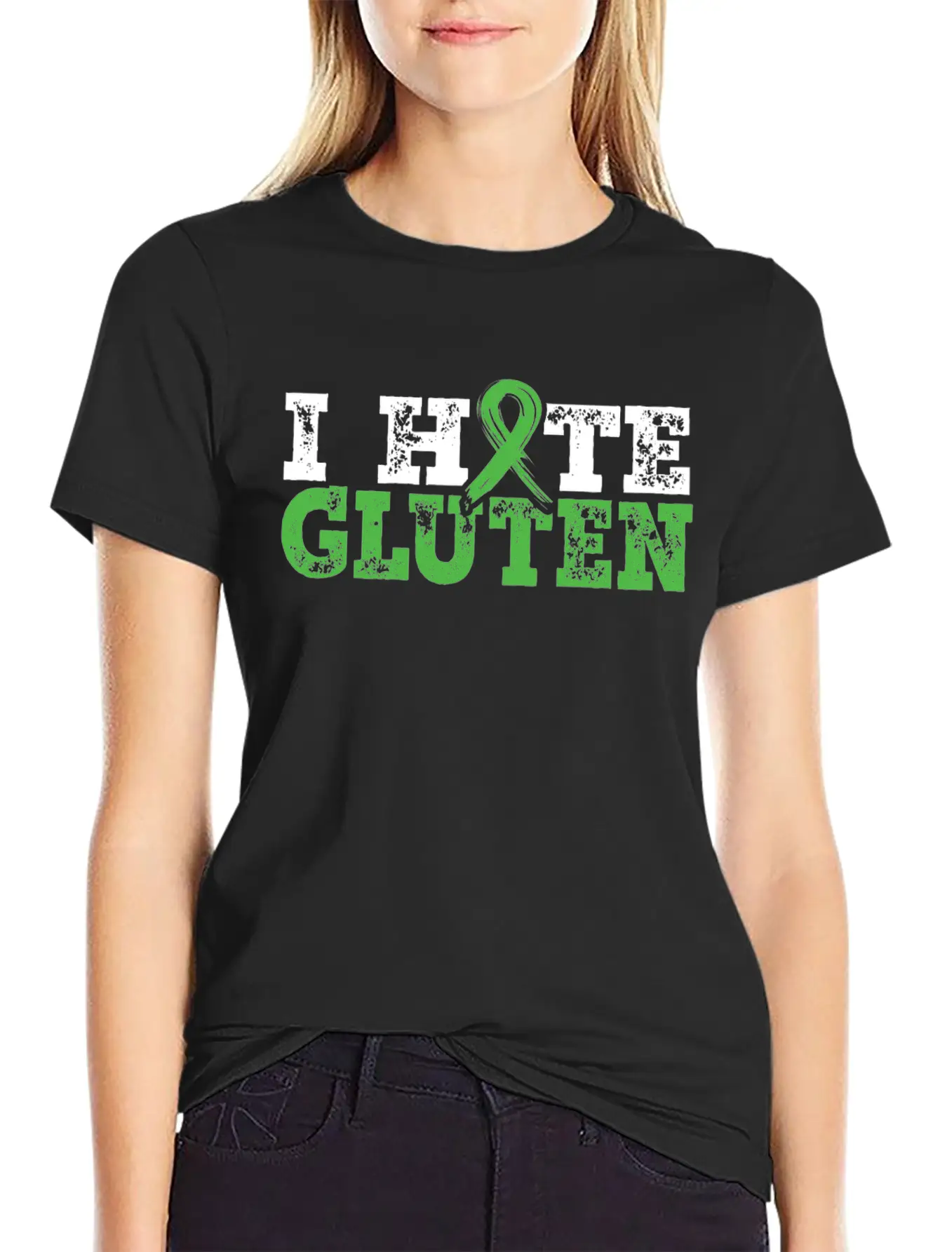 I Hate Gluten Celiac Disease Awareness Month Classic Cotton Tee – Unisex Comfort For Any Season