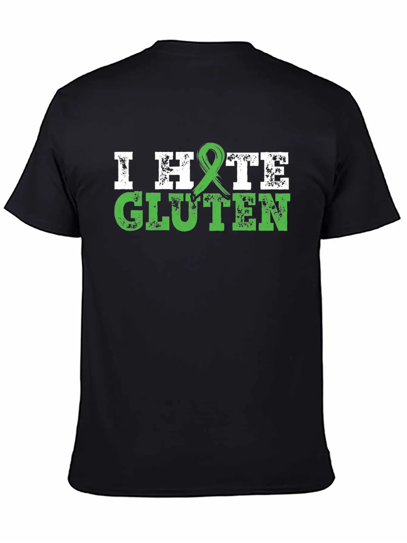I Hate Gluten Celiac Disease Awareness Month Classic Cotton Tee – Unisex Comfort For Any Season