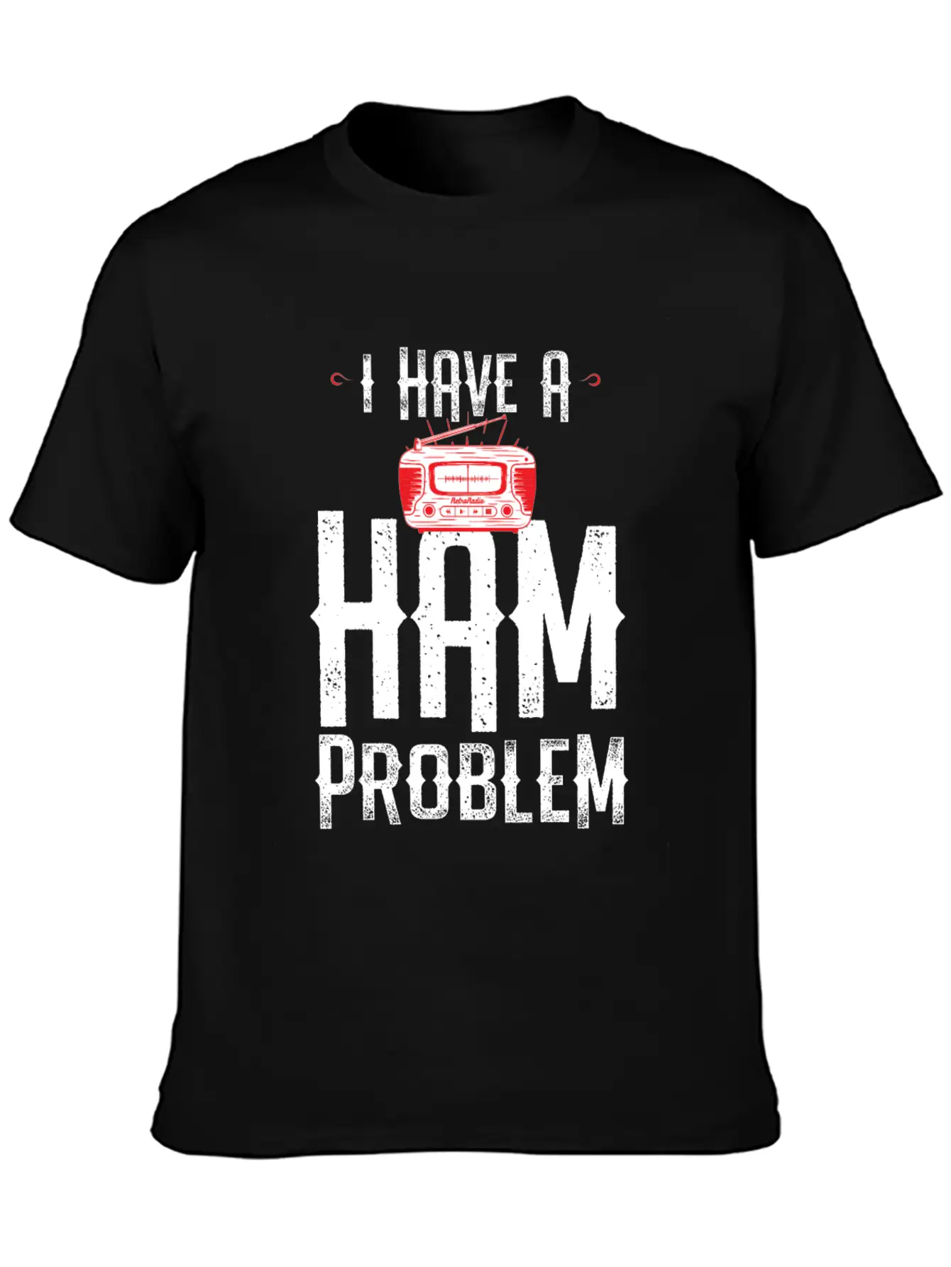 I Have A Ham Problem Relaxed Everyday Tee – Lightweight And Durable Cotton