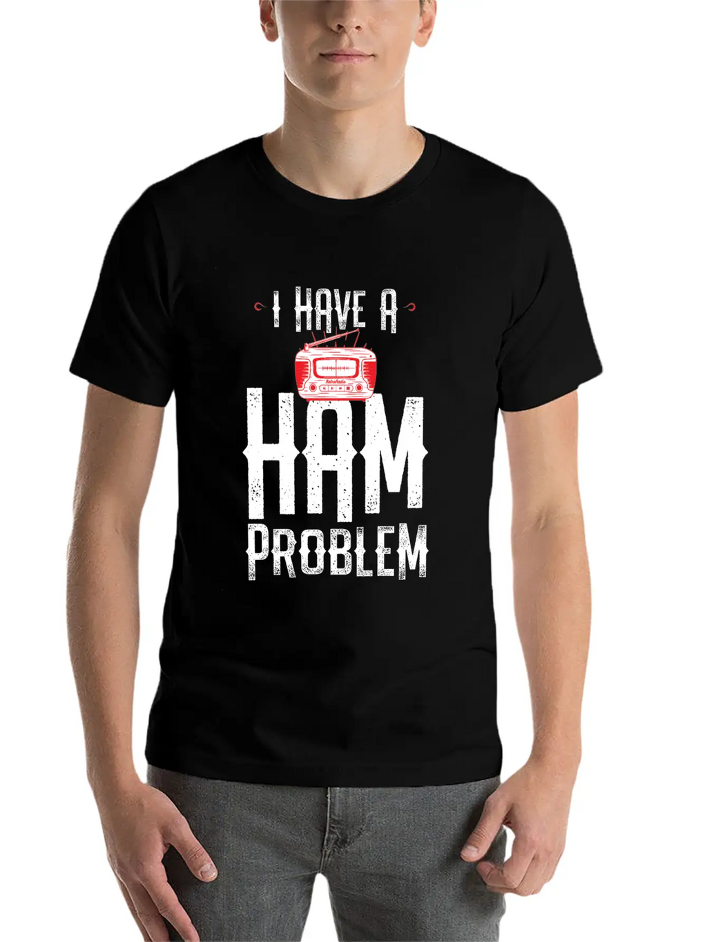 I Have A Ham Problem Relaxed Everyday Tee – Lightweight And Durable Cotton