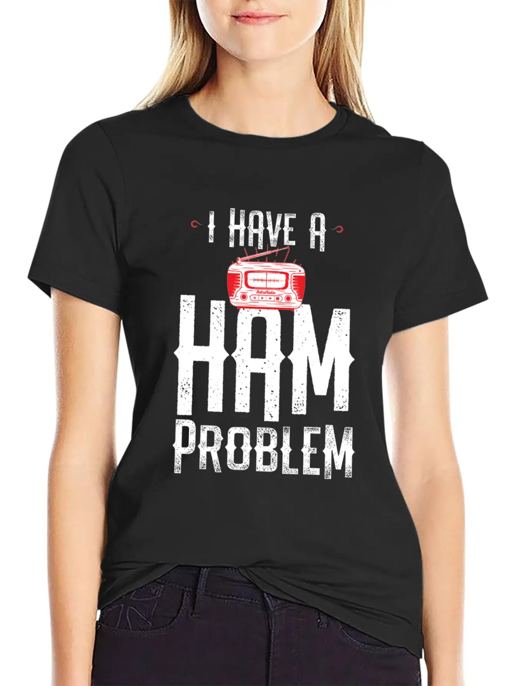 I Have A Ham Problem Relaxed Everyday Tee – Lightweight And Durable Cotton