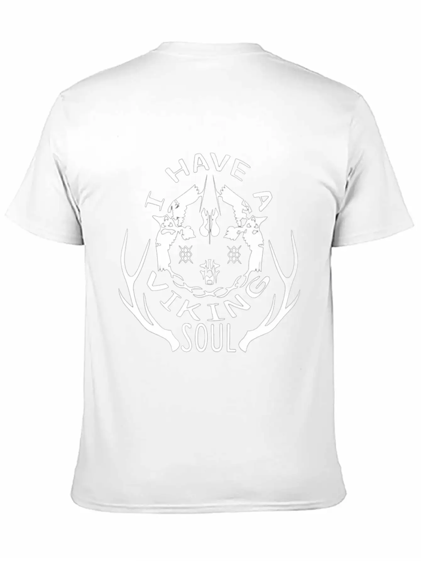 I Have A Viking Soul Breathable Graphic T-Shirt – Perfect For Casual Days