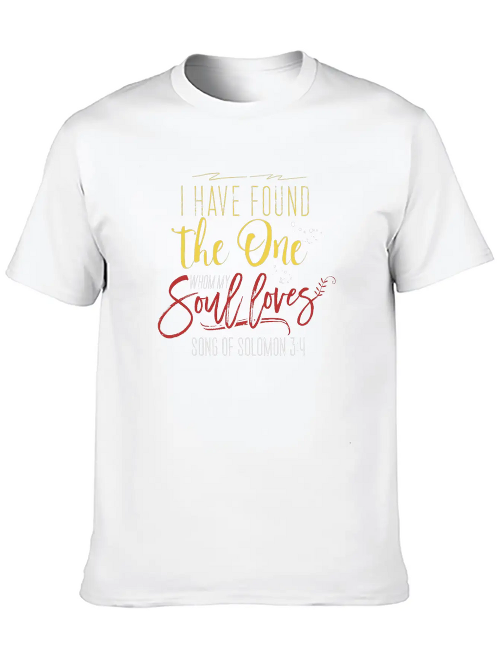 I Have Found The One - Bible Verse Unisex Casual T-Shirt – Clean Design For Daily Comfort