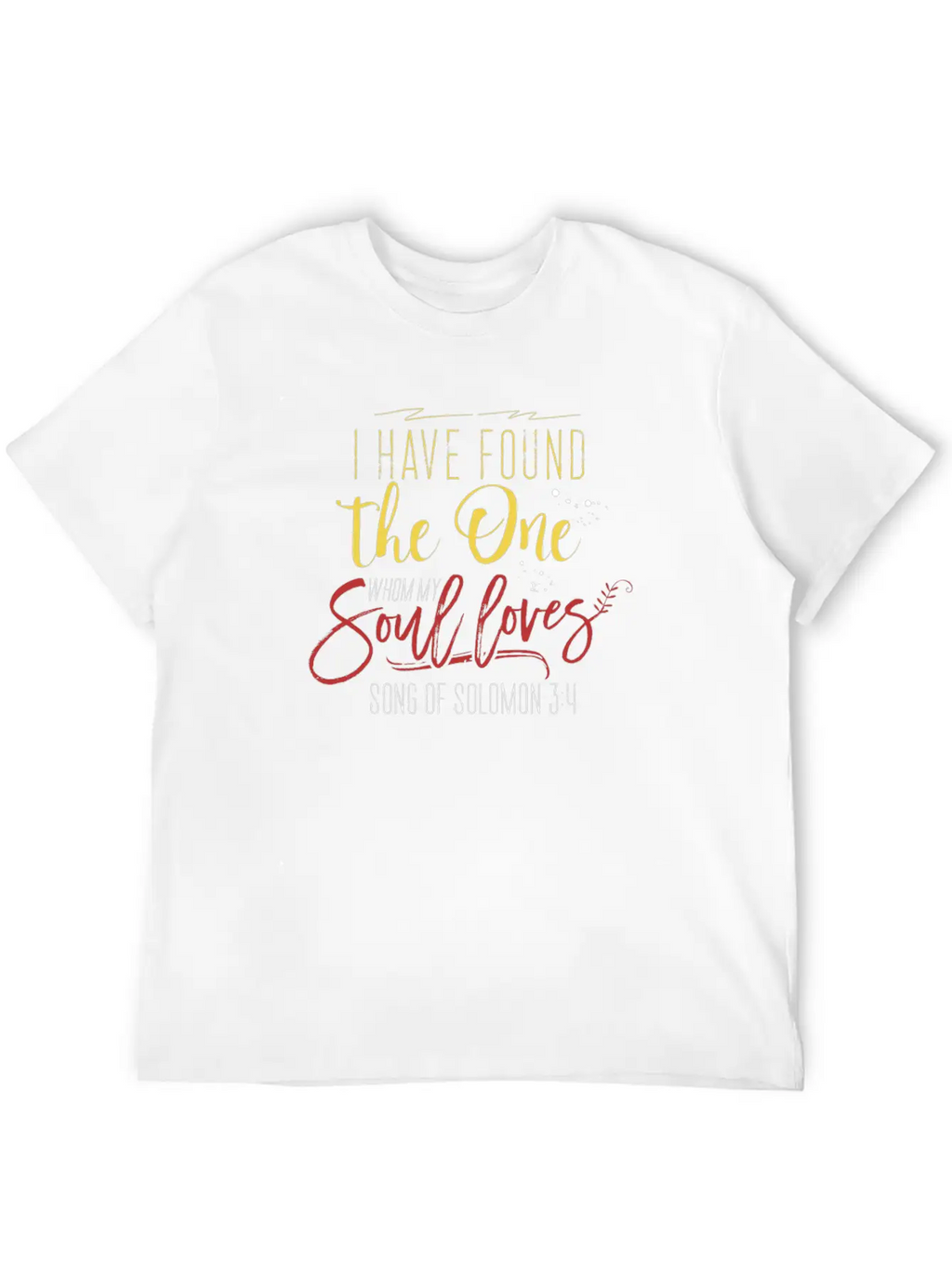 I Have Found The One - Bible Verse Unisex Casual T-Shirt – Clean Design For Daily Comfort