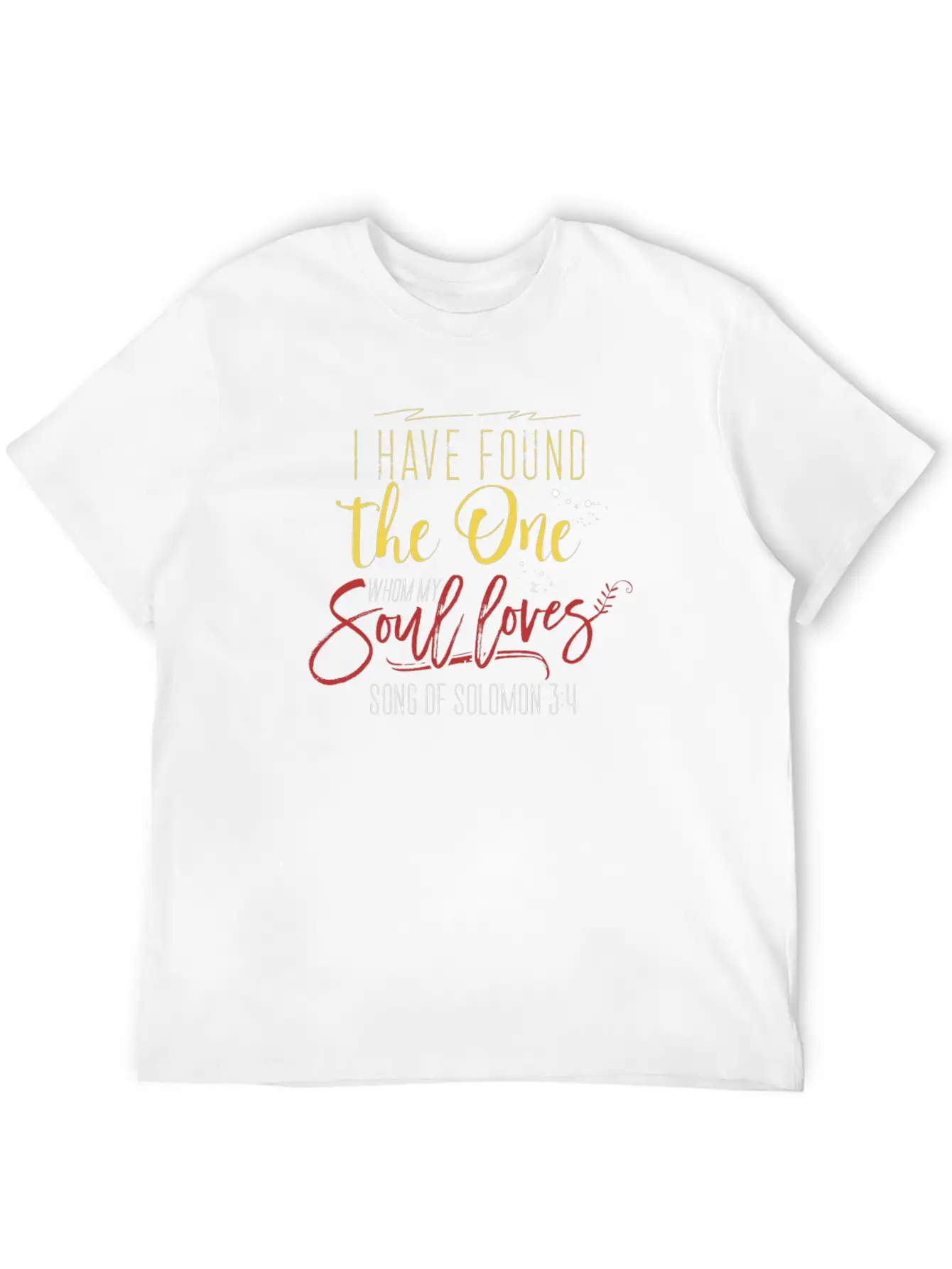 I Have Found The One - Bible Verse Unisex Casual T-Shirt – Clean Design For Daily Comfort
