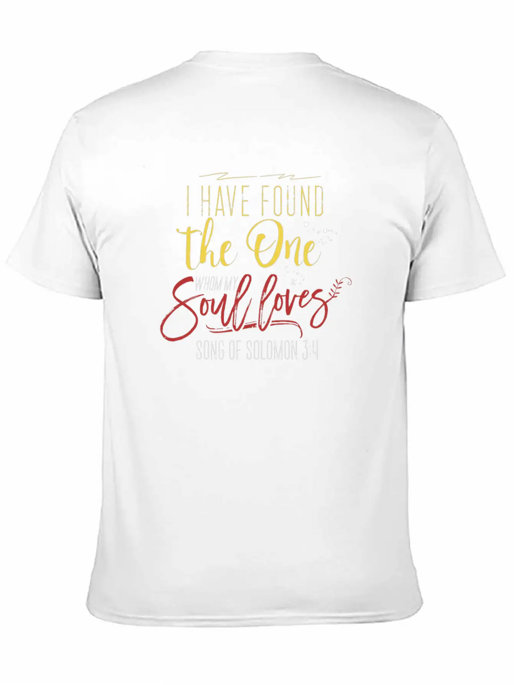 I Have Found The One - Bible Verse Unisex Casual T-Shirt – Clean Design For Daily Comfort