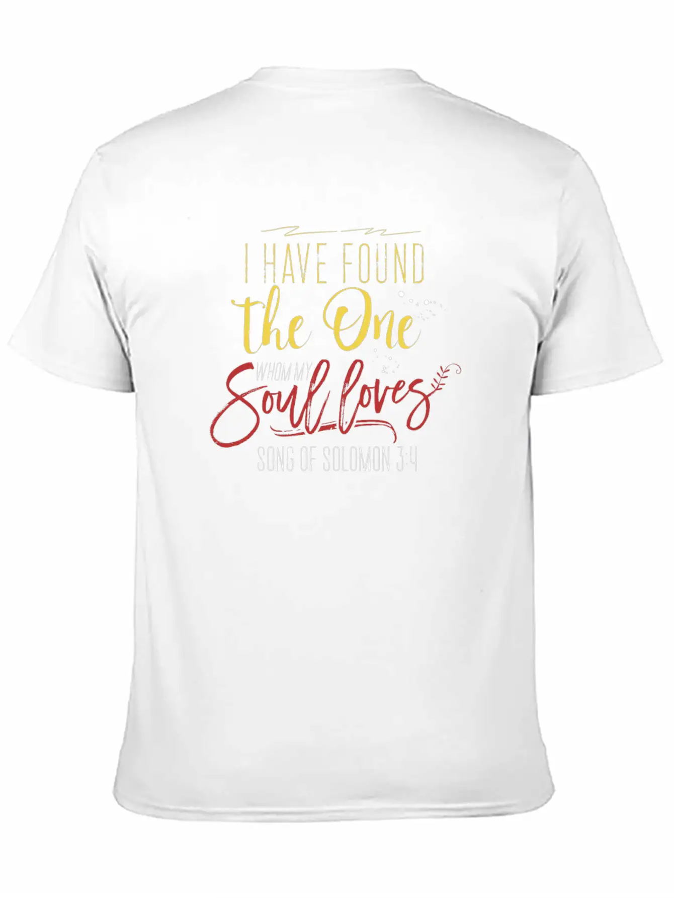 I Have Found The One - Bible Verse Unisex Casual T-Shirt – Clean Design For Daily Comfort