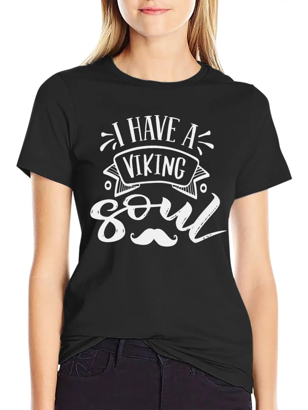 I Have Viking Soul Beard Design Classic Cotton Tee – Unisex Comfort For Any Season
