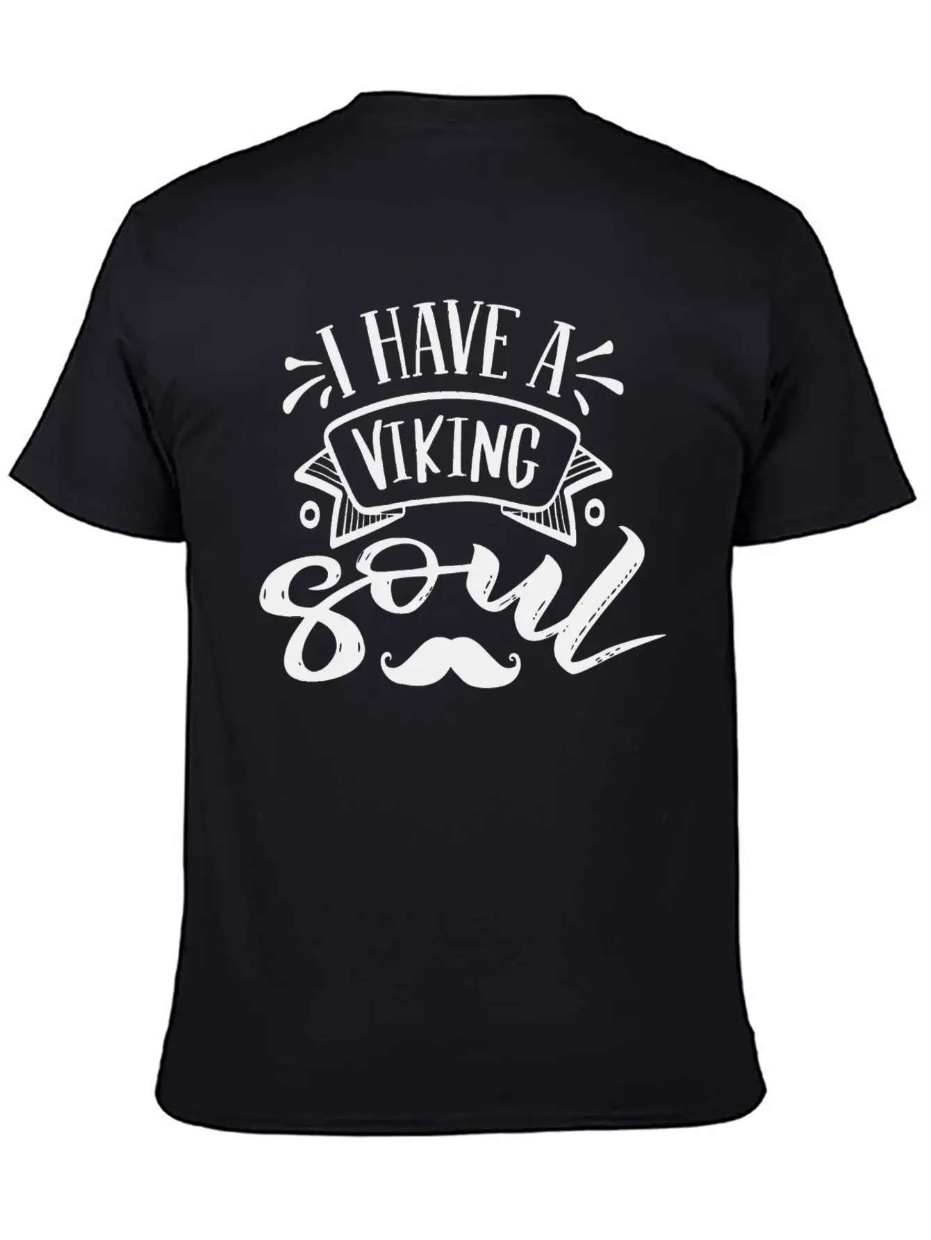 I Have Viking Soul Beard Design Classic Cotton Tee – Unisex Comfort For Any Season