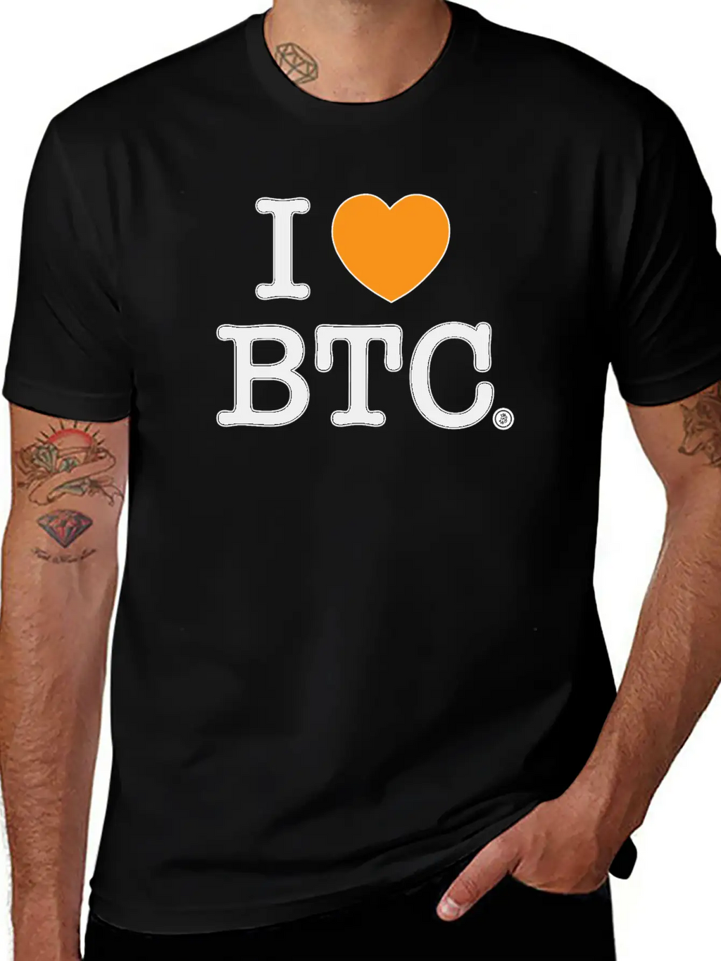 I Heart/Love BTC - After 'I HEART NYCity' Classic Cotton Tee – Unisex Comfort For Any Season