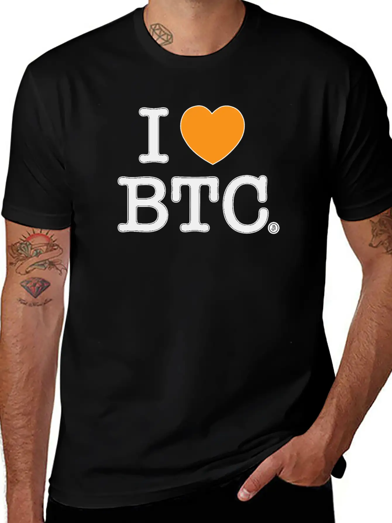 I Heart/Love BTC - After 'I HEART NYCity' Classic Cotton Tee – Unisex Comfort For Any Season