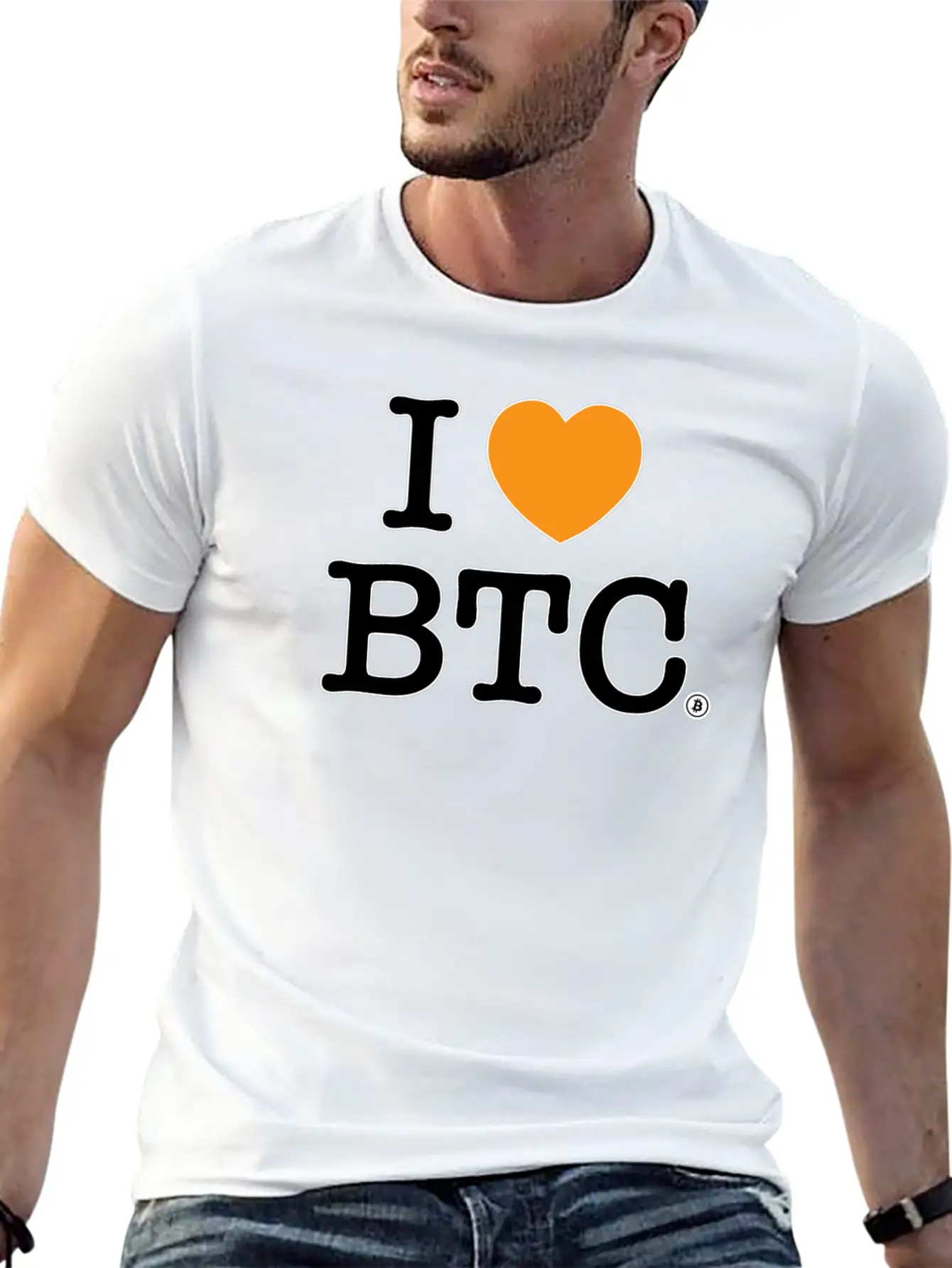 I Heart/Love BTC - After 'I HEART NYCity' Classic Cotton Tee – Unisex Comfort For Any Season