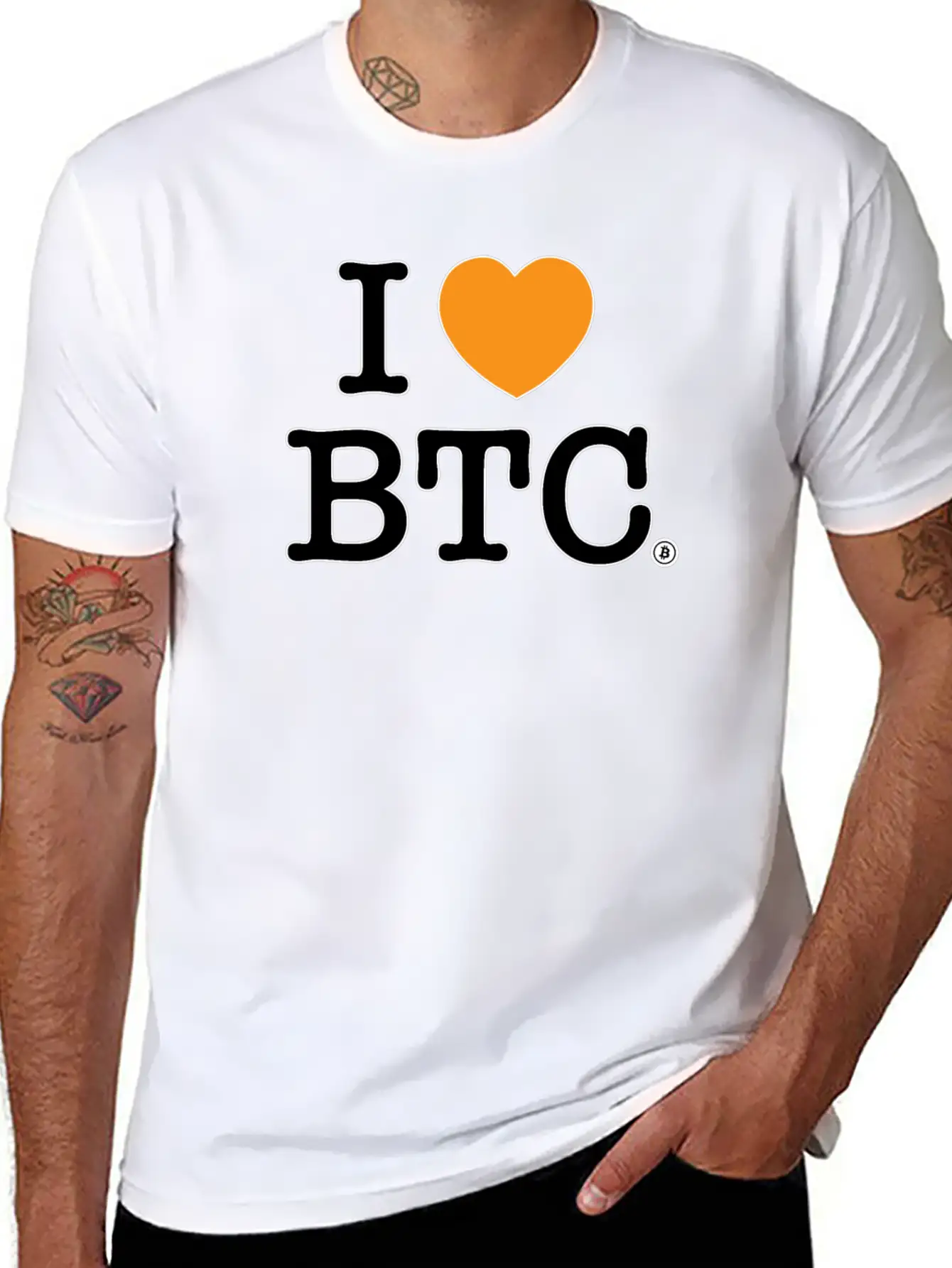 I Heart/Love BTC - After 'I HEART NYCity' Classic Cotton Tee – Unisex Comfort For Any Season