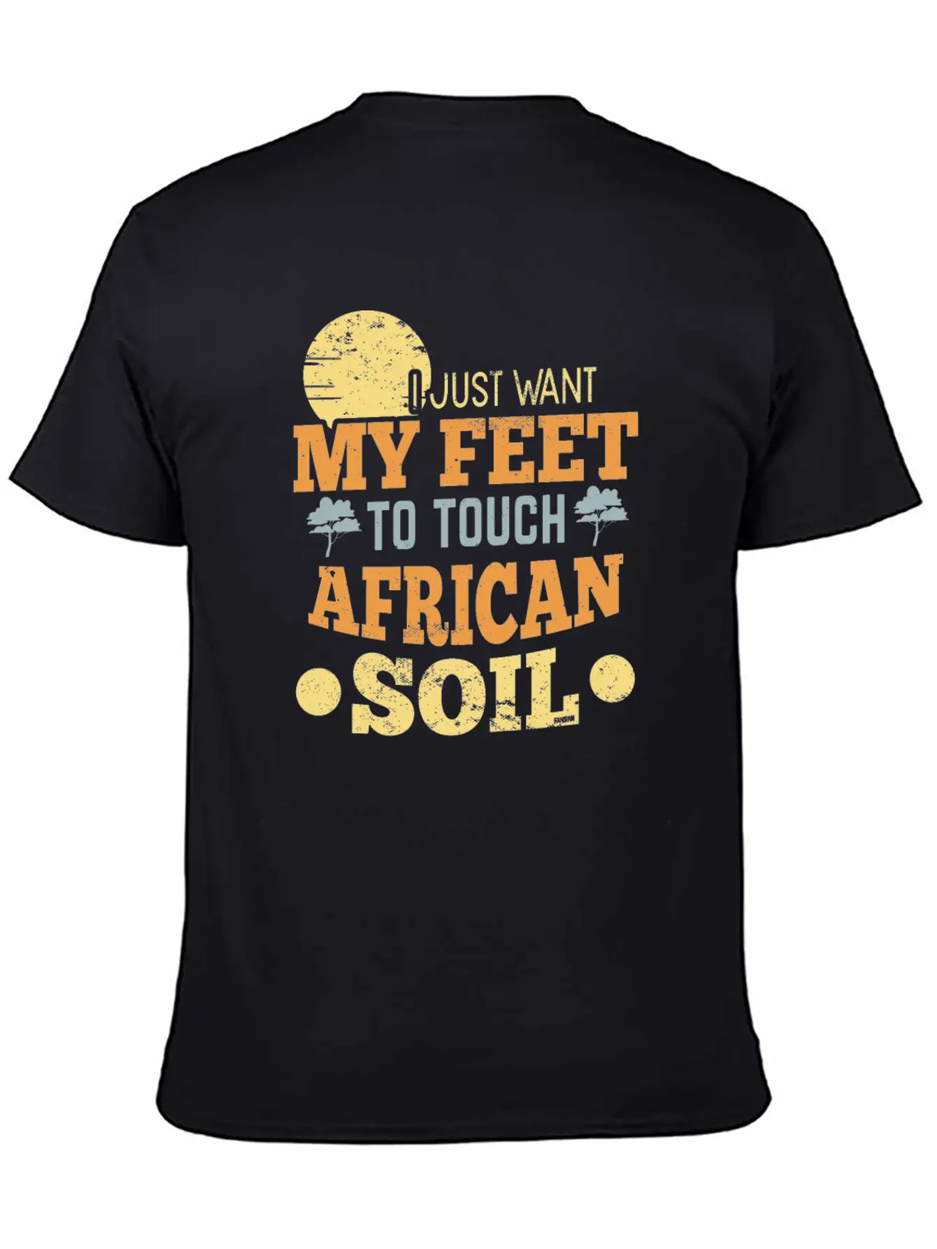 I Just Want My Feet To Touch African Soil Classic Cotton Tee – Unisex Comfort For Any Season