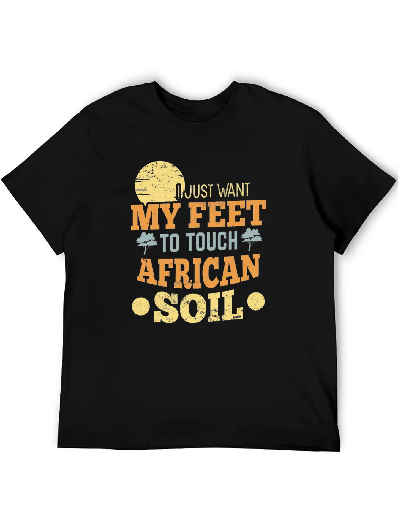 I Just Want My Feet To Touch African Soil Classic Cotton Tee – Unisex Comfort For Any Season