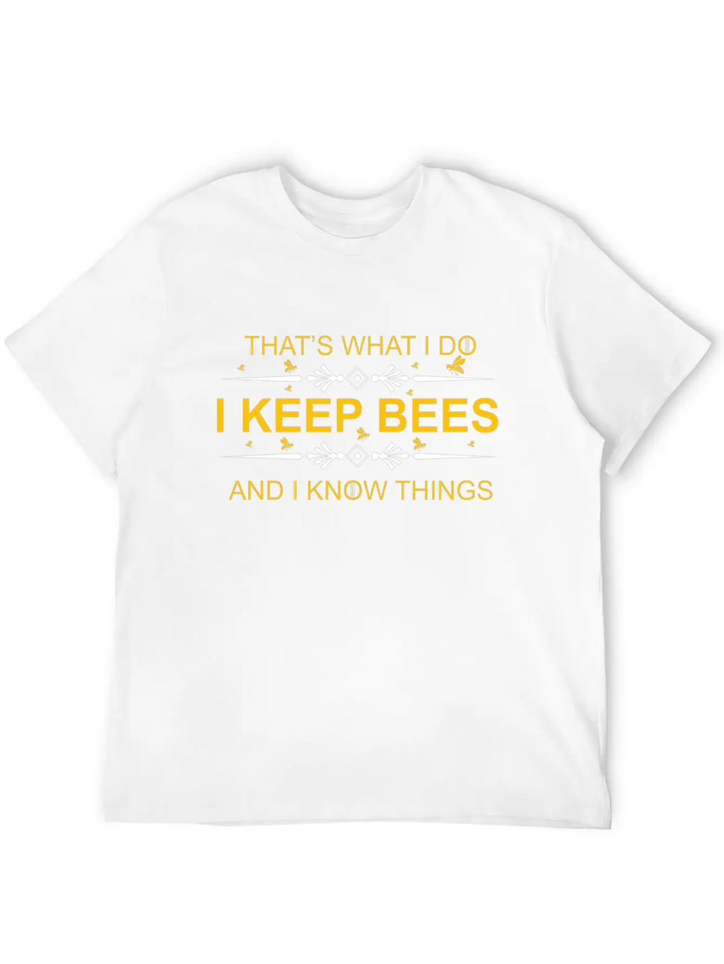 I Keep Bees Beekeeping Beekeeper Honey Bee Honeyco Unisex Casual T-Shirt – Clean Design For Daily Comfort