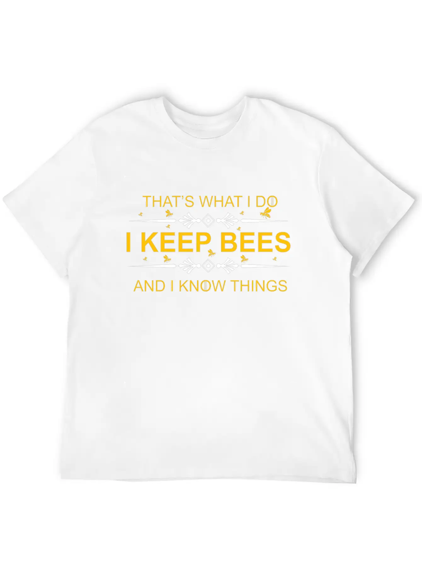 I Keep Bees Beekeeping Beekeeper Honey Bee Honeyco Unisex Casual T-Shirt – Clean Design For Daily Comfort
