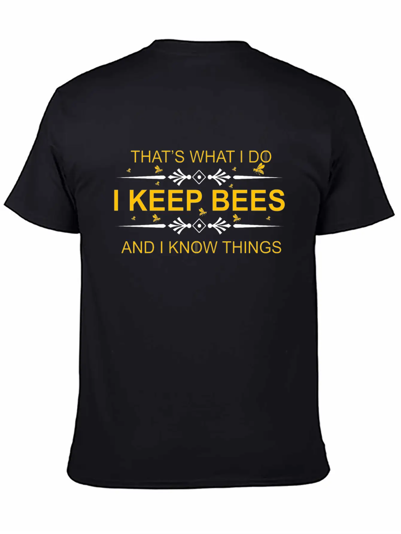 I Keep Bees Beekeeping Beekeeper Honey Bee Honeyco Unisex Casual T-Shirt – Clean Design For Daily Comfort
