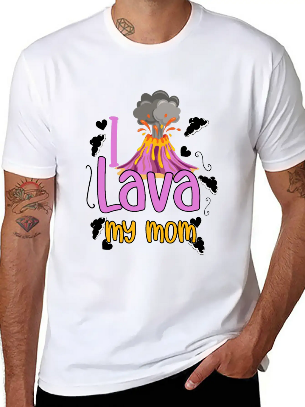 I Lava My Mom Volcanology Supervolcanoes Lava Modern Fit Casual T-Shirt – Clean And Versatile Design