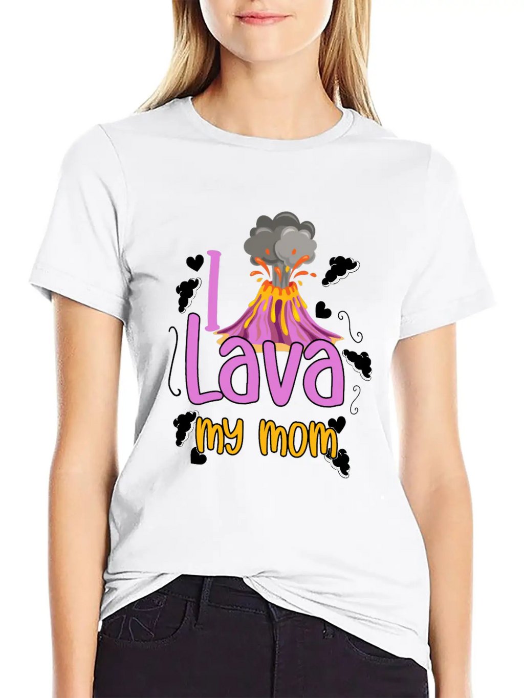 I Lava My Mom Volcanology Supervolcanoes Lava Modern Fit Casual T-Shirt – Clean And Versatile Design