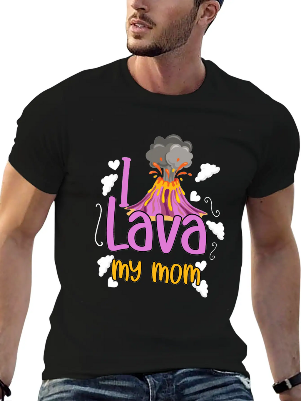 I Lava My Mom Volcanology Supervolcanoes Lava Modern Fit Casual T-Shirt – Clean And Versatile Design