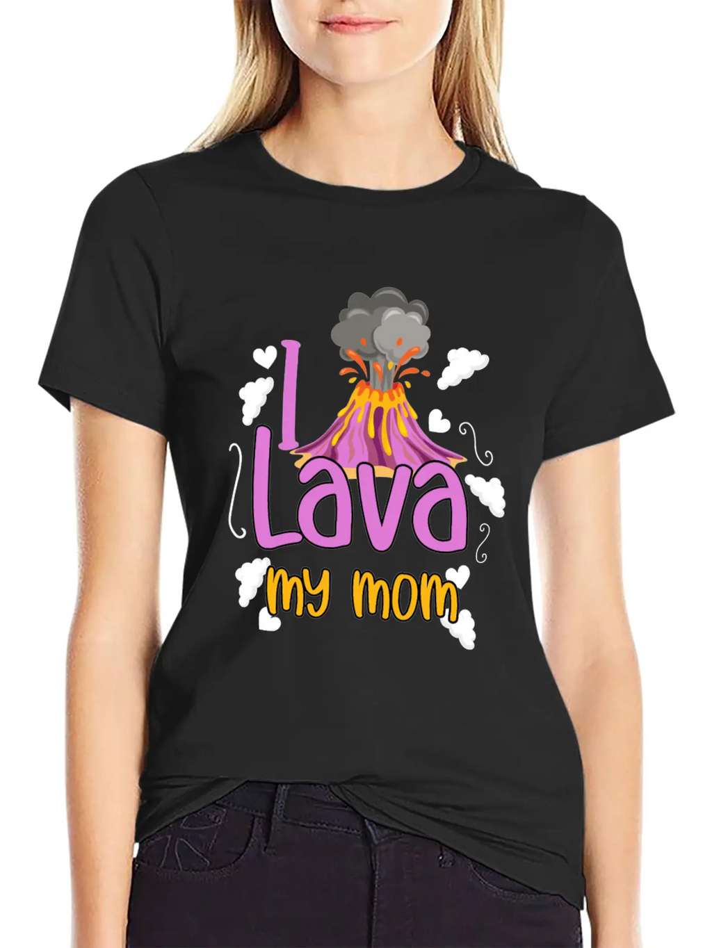 I Lava My Mom Volcanology Supervolcanoes Lava Modern Fit Casual T-Shirt – Clean And Versatile Design