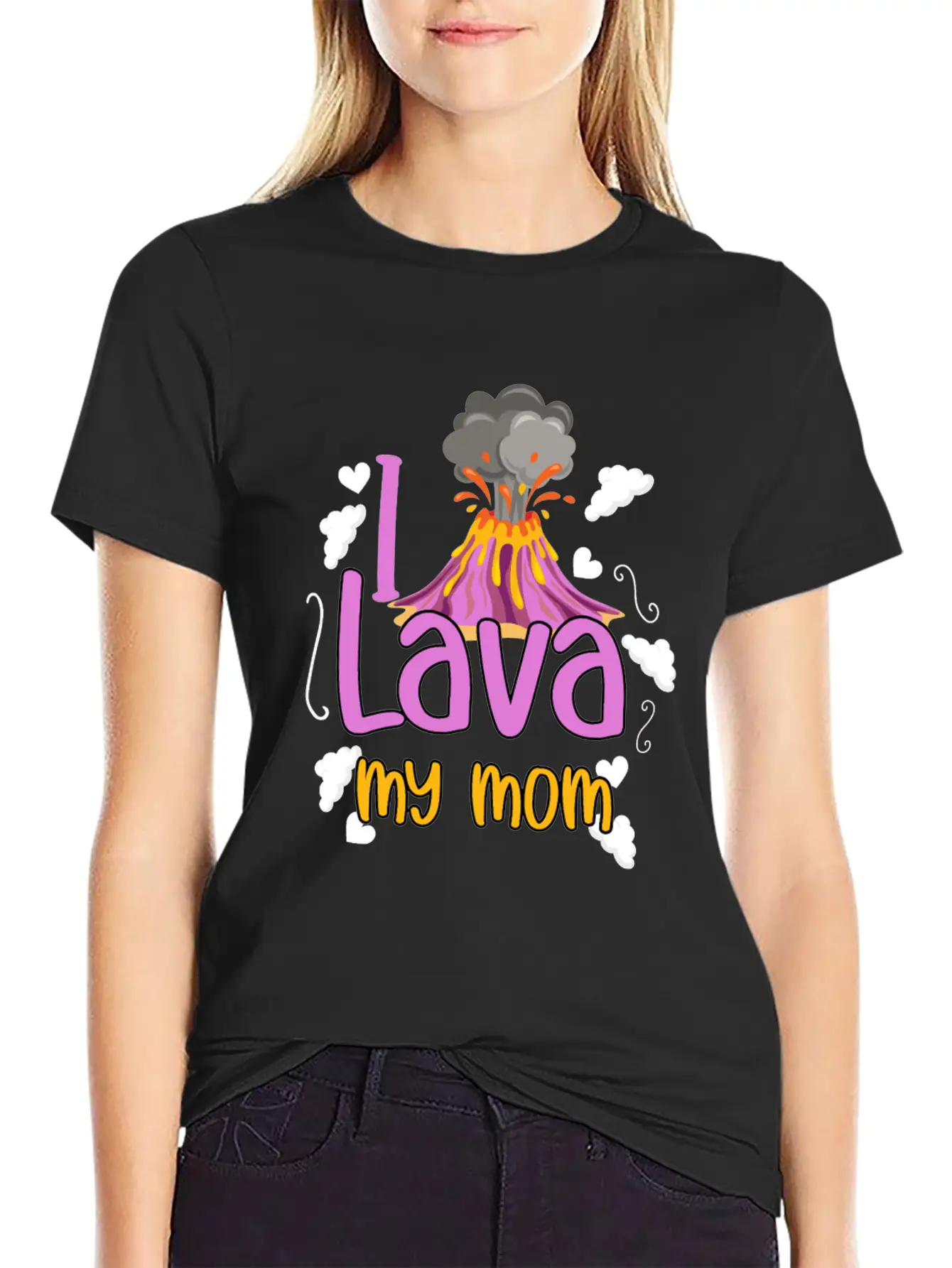 I Lava My Mom Volcanology Supervolcanoes Lava Modern Fit Casual T-Shirt – Clean And Versatile Design