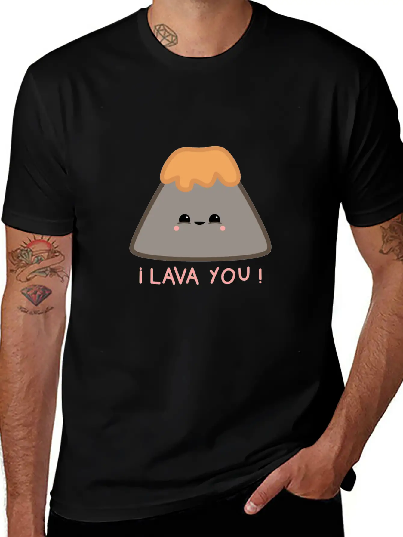 I LAVA YOU! Breathable Graphic T-Shirt – Perfect For Casual Days