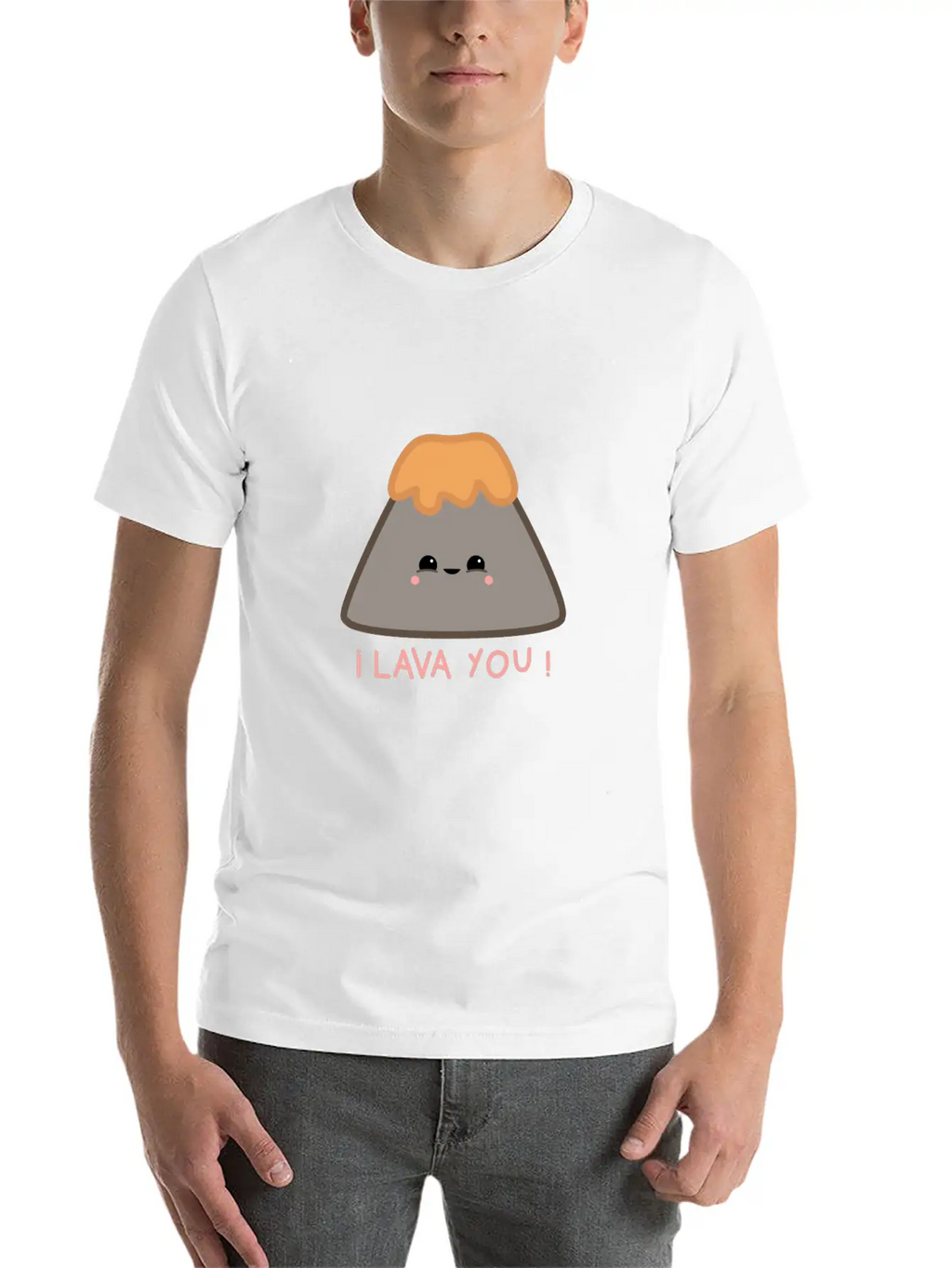 I LAVA YOU! Breathable Graphic T-Shirt – Perfect For Casual Days
