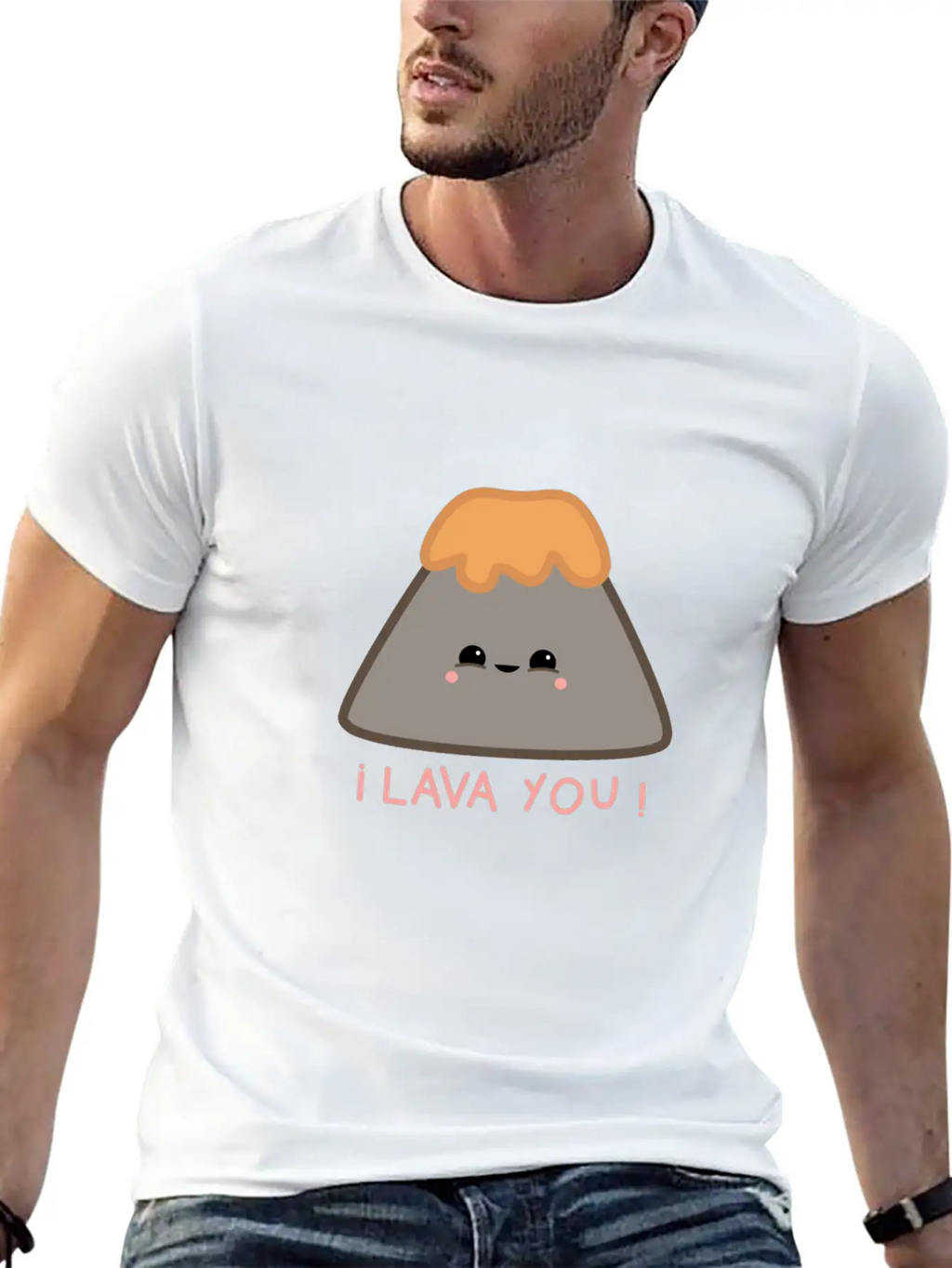 I LAVA YOU! Unisex Casual T-Shirt – Clean Design For Daily Comfort