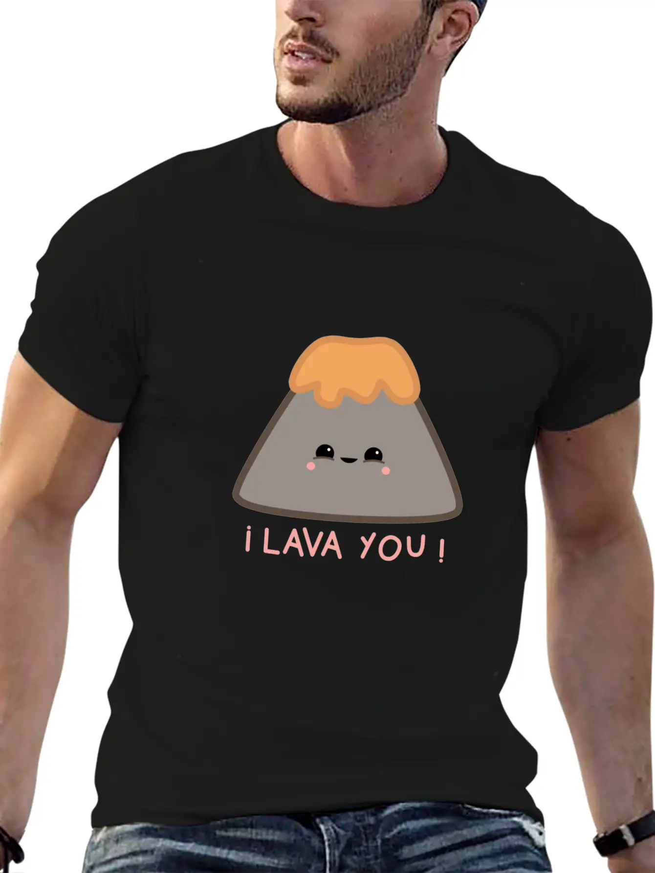 I LAVA YOU! Unisex Casual T-Shirt – Clean Design For Daily Comfort
