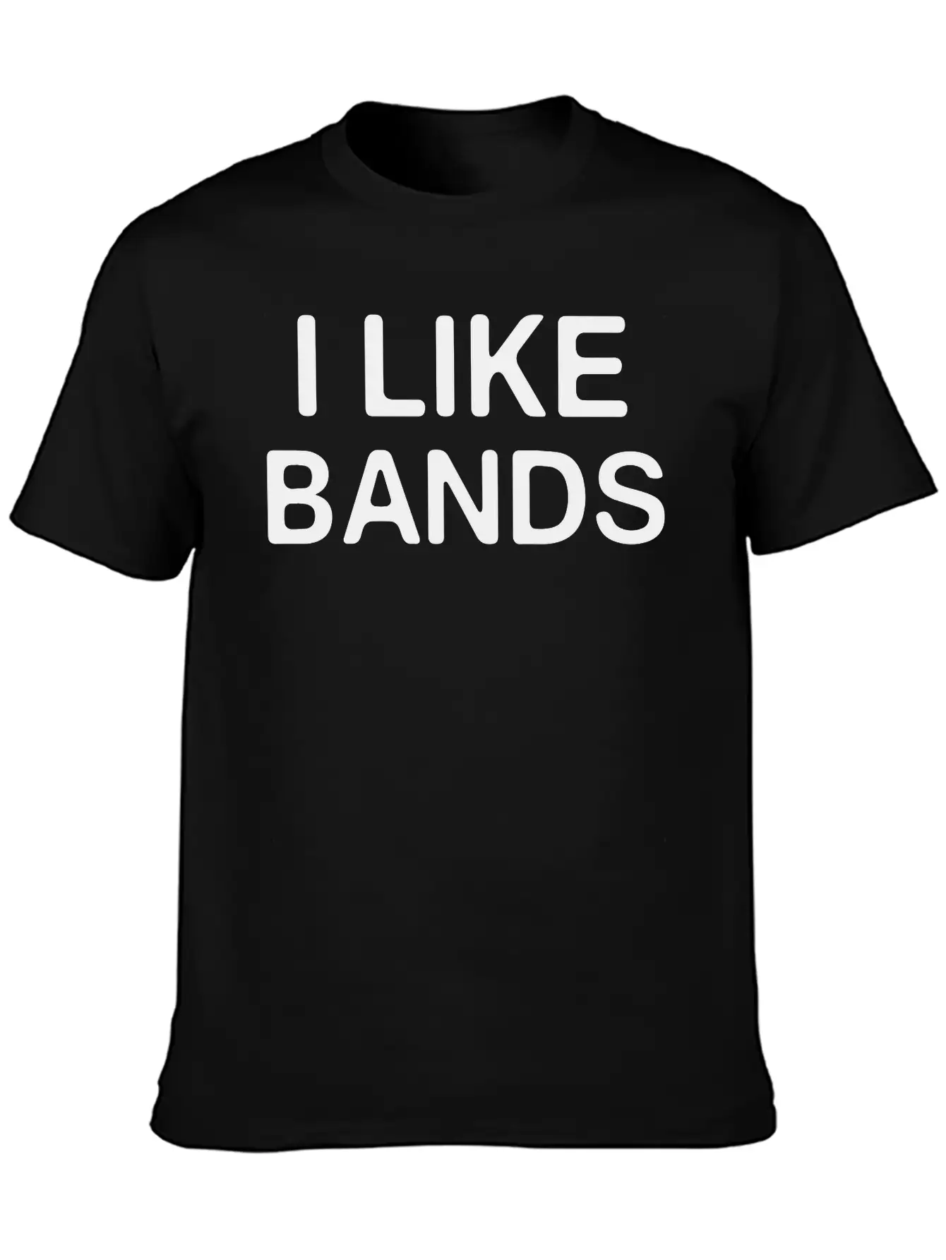 I Like Bands Timeless Short Sleeve Tee – Comfy And Minimalist Design