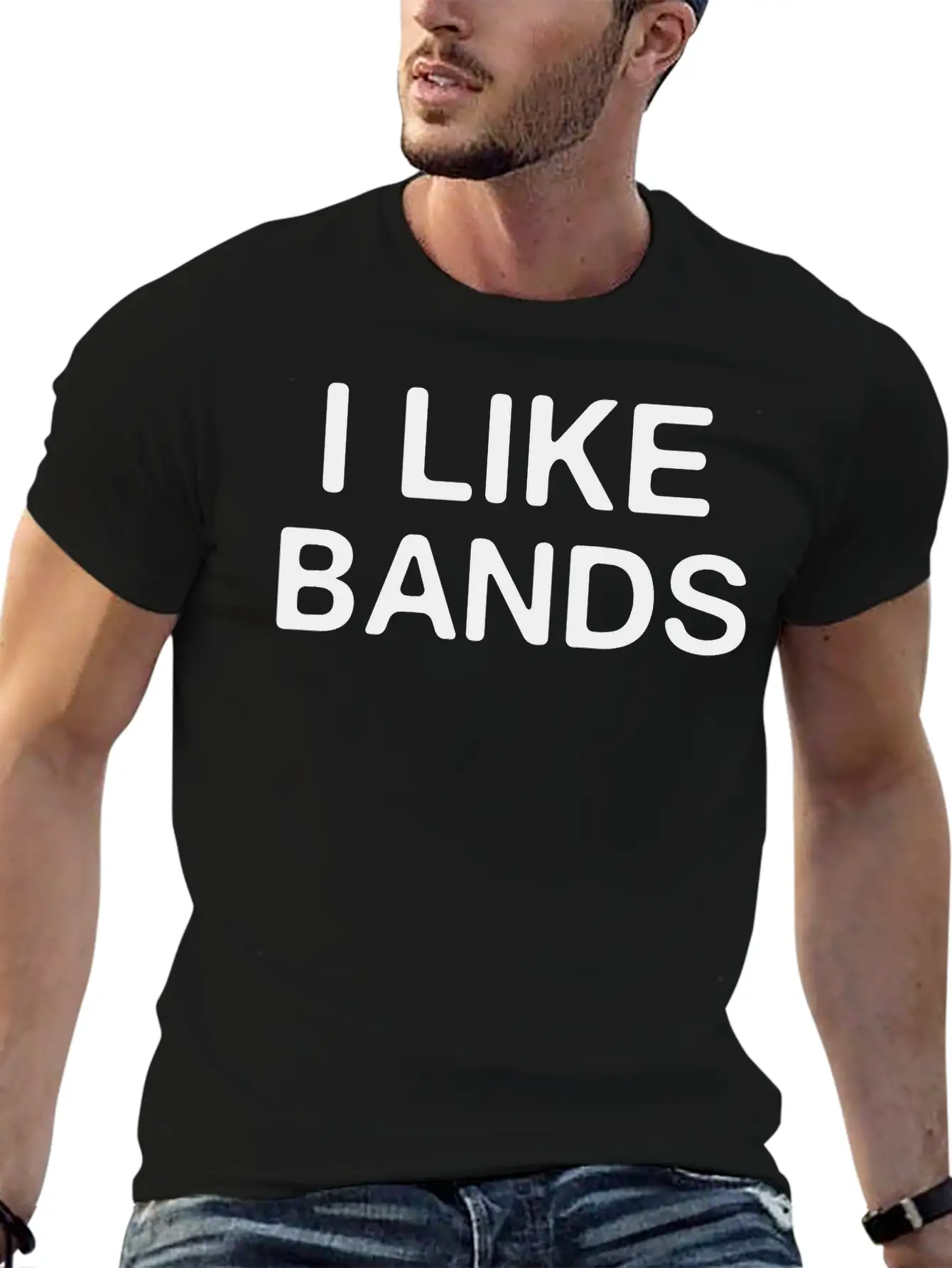 I Like Bands Timeless Short Sleeve Tee – Comfy And Minimalist Design