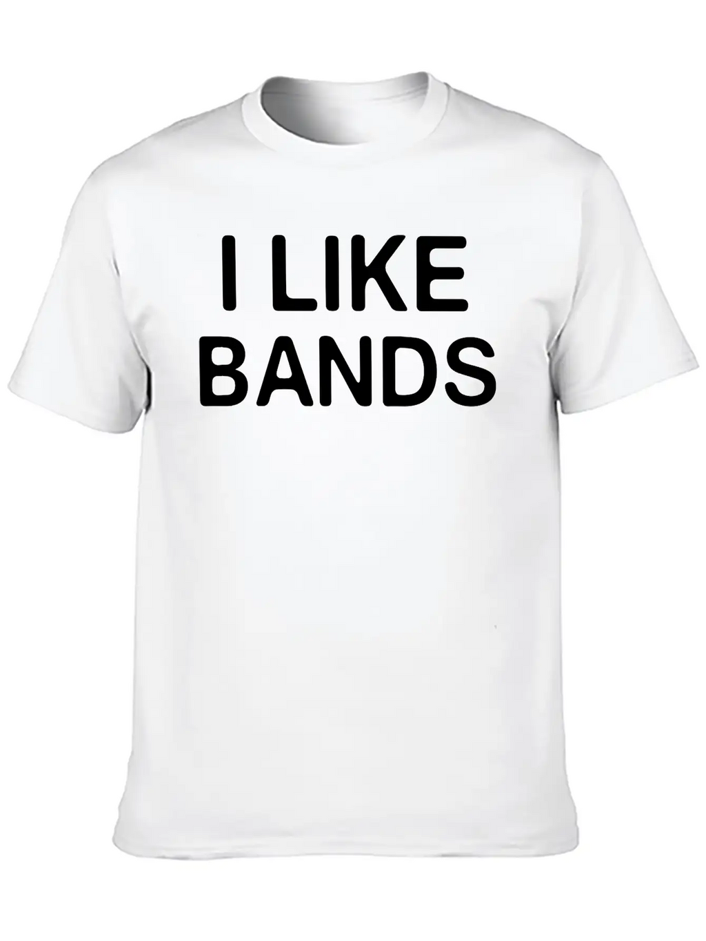 I Like Bands Timeless Short Sleeve Tee – Comfy And Minimalist Design