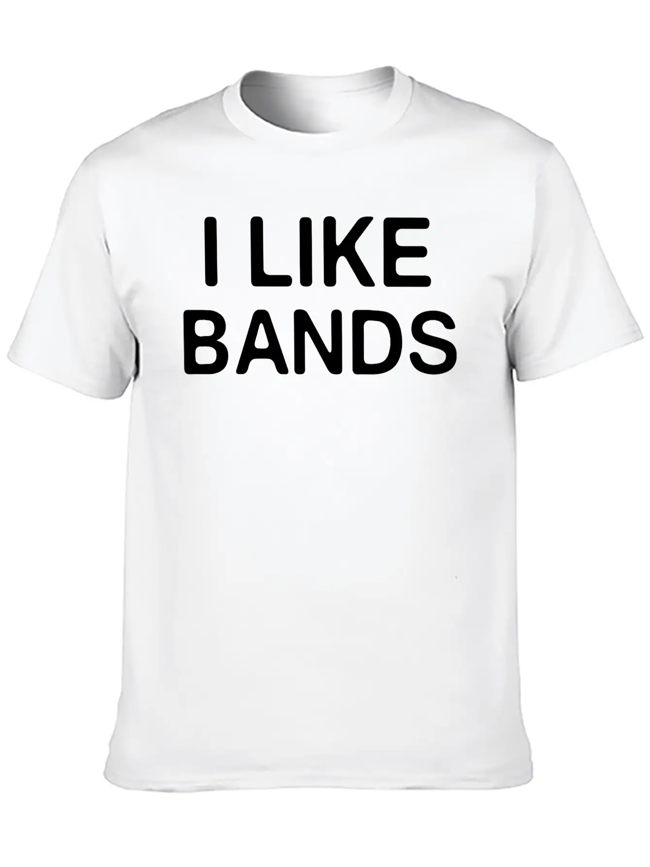 I Like Bands Timeless Short Sleeve Tee – Comfy And Minimalist Design