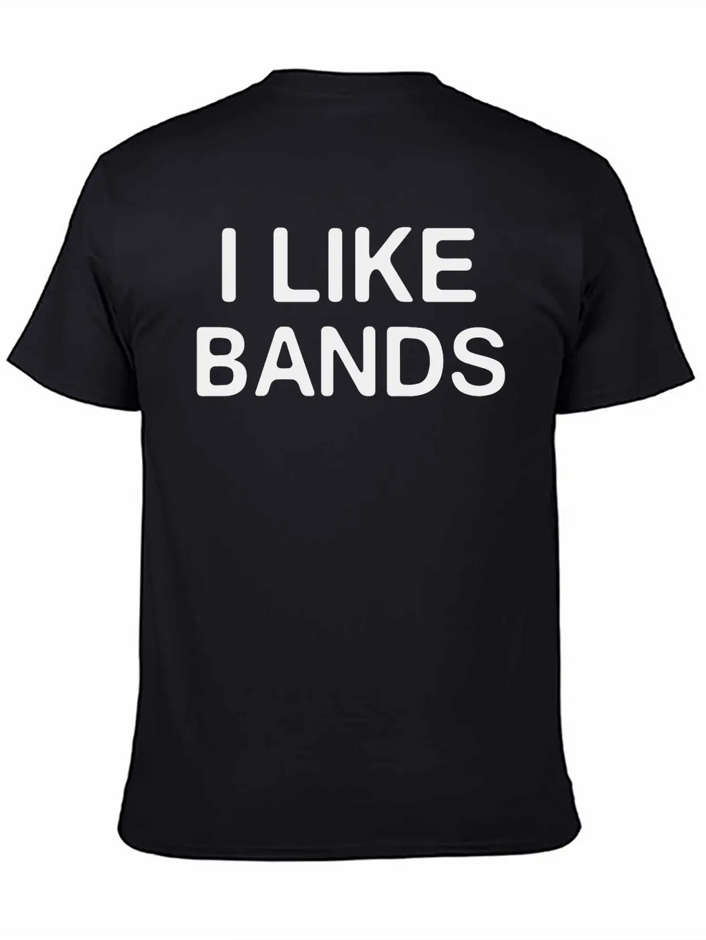I Like Bands Timeless Short Sleeve Tee – Comfy And Minimalist Design