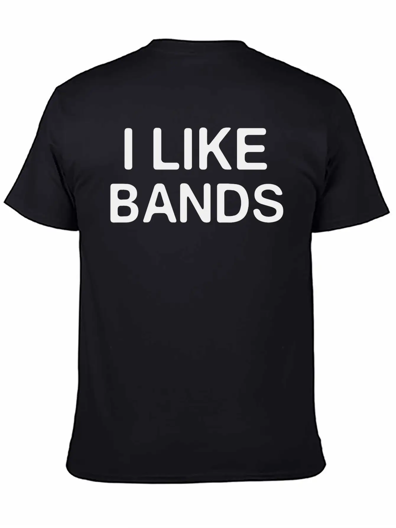 I Like Bands Timeless Short Sleeve Tee – Comfy And Minimalist Design